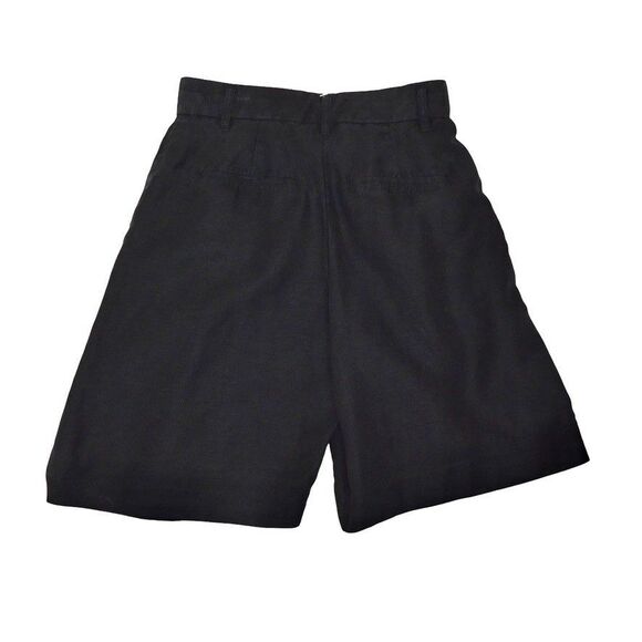 Wilfred Faded Black Linen Pleated High Waist Shorts Women’s Size 2 Minimalist - Picture 2 of 8